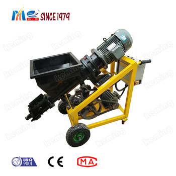 Mortar Plastering Machine 6mm Max Aggregate Size 30m Max Horizontal Distance